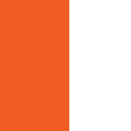  Orange-/-White